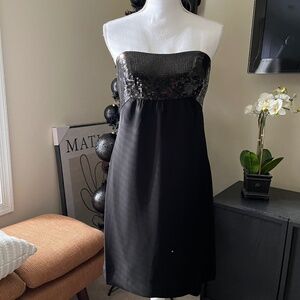 New! Event! Ann Taylor Sequin Strapless Dress